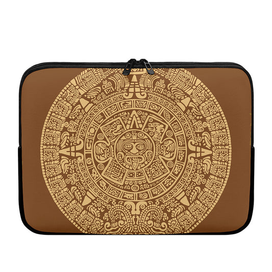 Mayan Calendar Print Laptop Sleeve