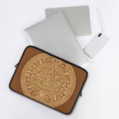Mayan Calendar Print Laptop Sleeve