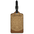 Mayan Calendar Print Luggage Tag