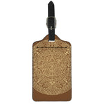 Mayan Calendar Print Luggage Tag