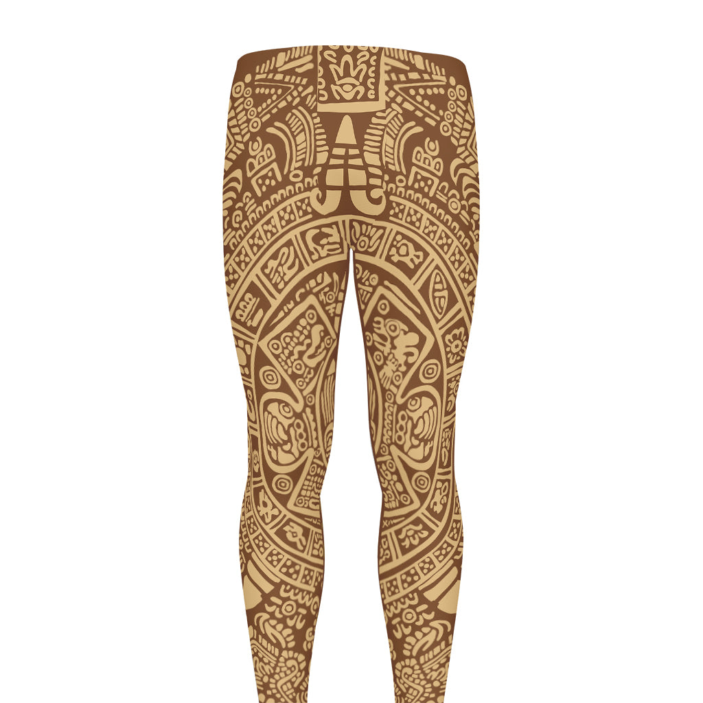 Mayan Calendar Print Men's leggings