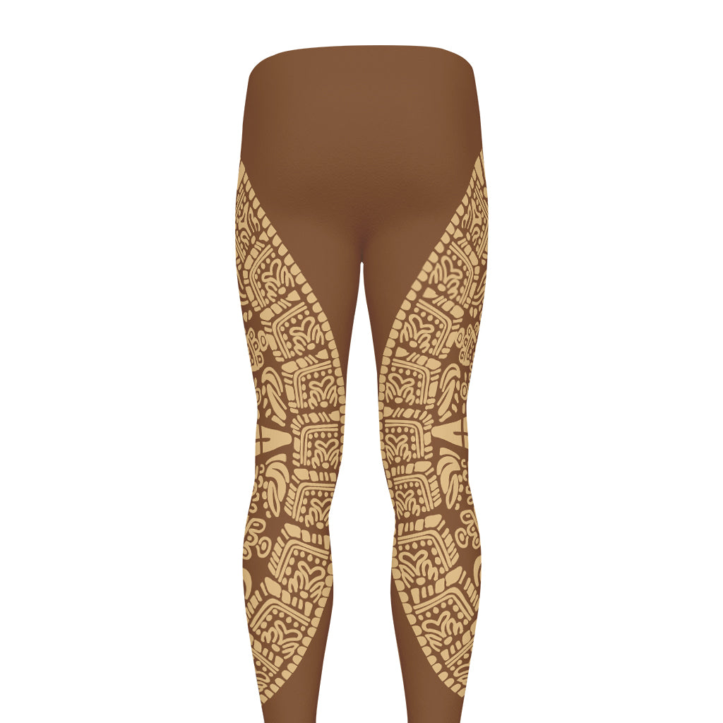 Mayan Calendar Print Men's leggings