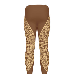 Mayan Calendar Print Men's leggings