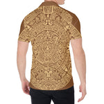 Mayan Calendar Print Men's Shirt