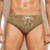 Mayan Calendar Print Men's Swim Briefs