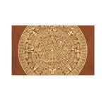Mayan Calendar Print Polyester Flag