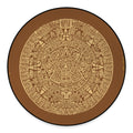 Mayan Calendar Print Round Floor Mat