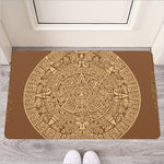 Mayan Calendar Print Rubber Doormat