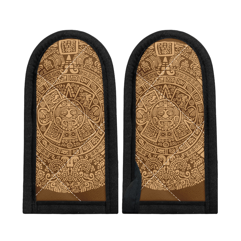 Mayan Calendar Print Skillet Handle Cover
