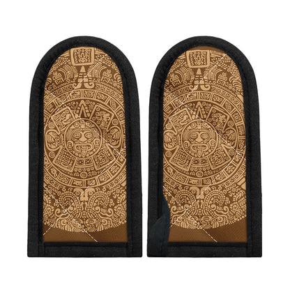 Mayan Calendar Print Skillet Handle Cover