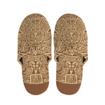 Mayan Calendar Print Slippers