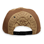 Mayan Calendar Print Snapback Cap