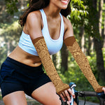 Mayan Calendar Print Sun Protection Arm Sleeves