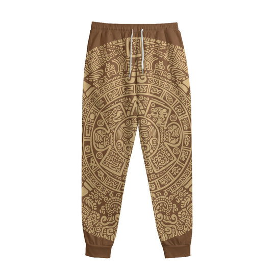 Mayan Calendar Print Sweatpants