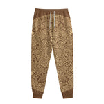Mayan Calendar Print Sweatpants