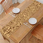 Mayan Calendar Print Table Runner