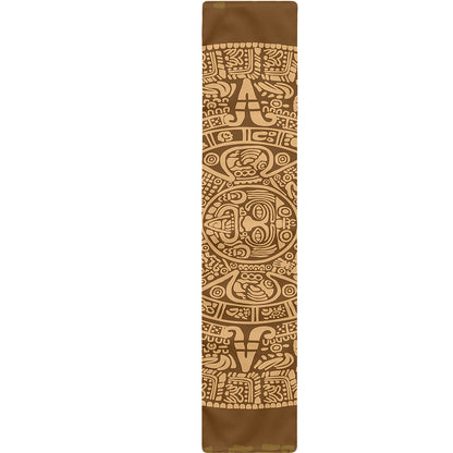 Mayan Calendar Print Table Runner
