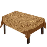 Mayan Calendar Print Tablecloth