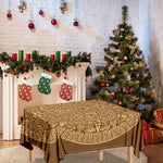 Mayan Calendar Print Tablecloth