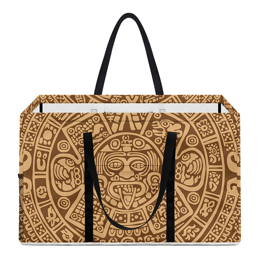 Mayan Calendar Print Utility Tote Bag