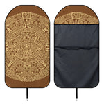 Mayan Calendar Print Waterproof Car Seat Cover