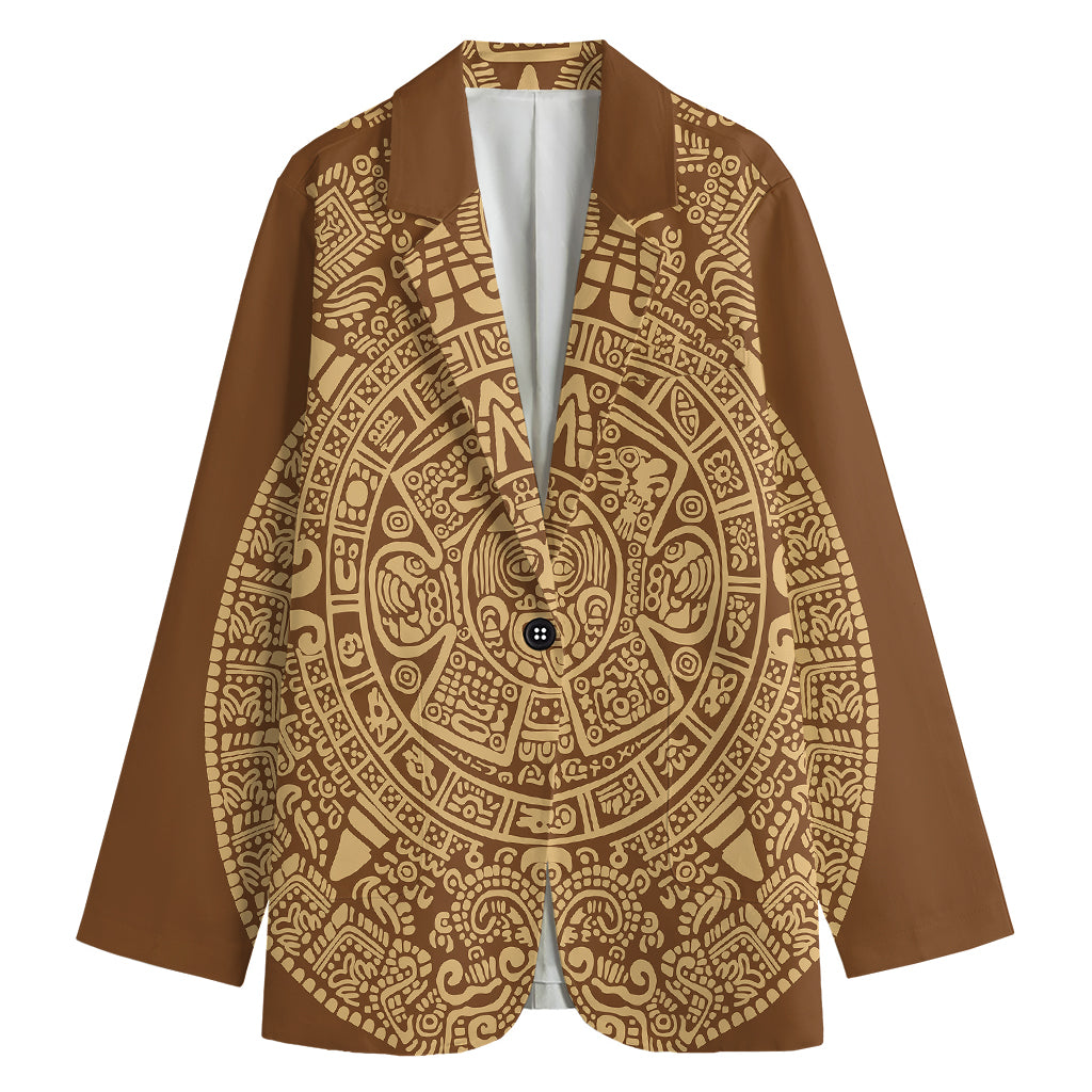 Mayan Calendar Print Women's Blazer