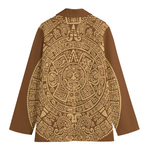 Mayan Calendar Print Women's Blazer