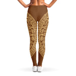 Mayan Calendar Print Women's Leggings