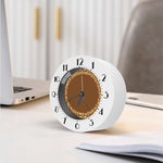 Mayan Circle Symbol Print Alarm Clock