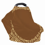 Mayan Circle Symbol Print Baby Seat Cover