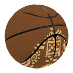 Mayan Circle Symbol Print Basketball