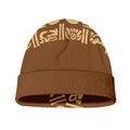 Mayan Circle Symbol Print Beanie