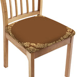 Mayan Circle Symbol Print Chair Cushion Cover