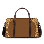 Mayan Circle Symbol Print Duffle Bag