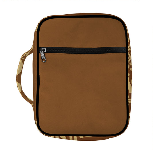 Mayan Circle Symbol Print Front Pocket Bible Bag