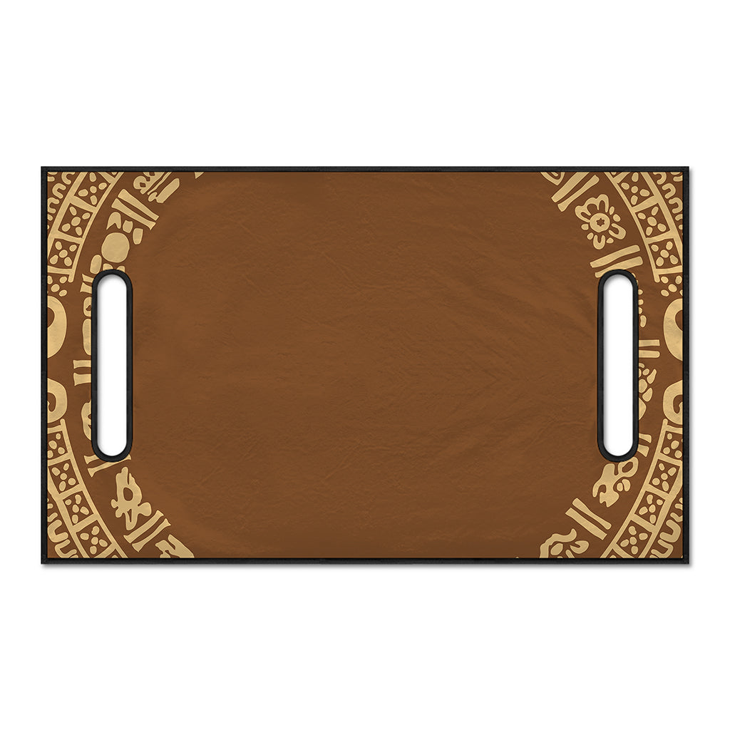 Mayan Circle Symbol Print Golf Cart Seat Cover