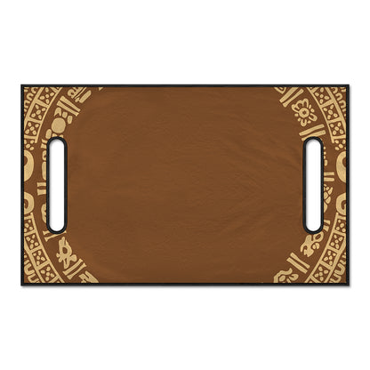 Mayan Circle Symbol Print Golf Cart Seat Cover