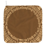 Mayan Circle Symbol Print Hand Towel