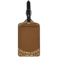 Mayan Circle Symbol Print Luggage Tag