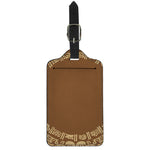 Mayan Circle Symbol Print Luggage Tag