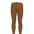 Mayan Circle Symbol Print Men's Leggings