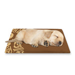 Mayan Circle Symbol Print Pet Cooling Mat Cover
