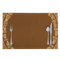 Mayan Circle Symbol Print Placemat