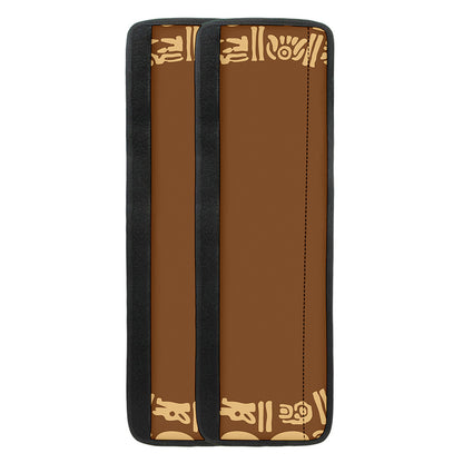 Mayan Circle Symbol Print Refrigerator Handle Covers