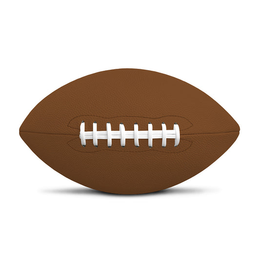 Mayan Circle Symbol Print Rugby Ball