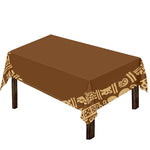 Mayan Circle Symbol Print Tablecloth