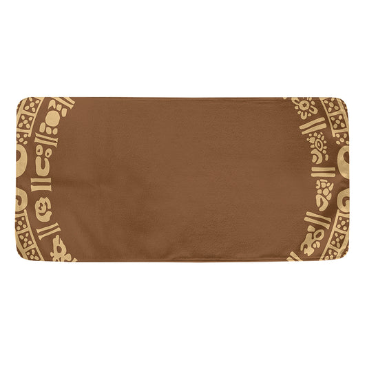 Mayan Circle Symbol Print Towel