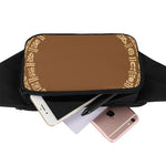 Mayan Circle Symbol Print Waist Bag