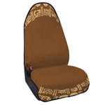 Mayan Circle Symbol Print Waterproof Car Seat Cover