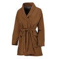Mayan Circle Symbol Print Women's Bathrobe